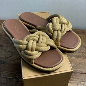 Rothy's The Summer Sandal in Golden Sun NIB 7.5